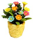 (image for) Pastel Flowers In Basket