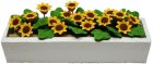 (image for) Summer Flowers in White Window Box