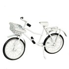 (image for) Bicycle w/ Basket - White