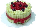 (image for) Fancy Fresh Fruit Filled Cake