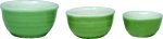 (image for) Avocado Green Bowl Set 3pc