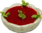 (image for) Tomato Soup in Bowl with Basil