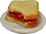 (image for) Jelly Sandwich on Plate