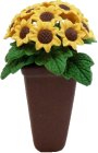 (image for) Sunflower Bouquet in Tall Square Pot