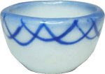 (image for) Blue Trim Ceramic Bowl