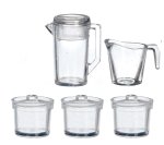 (image for) Clear Kitchen Container Set 5pc