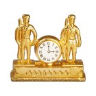 (image for) Gold Soldiers Clock