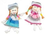 (image for) Pink & Blue Set of 2 Dolls