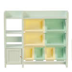 (image for) Childs Storage Cabinet - Light Green/Blue