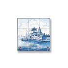 (image for) Fishing Village Picture Mosaic Tile Sheet