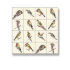 (image for) Birds Picture Mosaic Tile Sheet