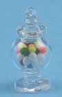 (image for) Footed Glass Apothecary Candy Jar