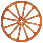 (image for) Wooden Wheel 3in