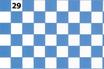 (image for) Floor Tile Sheet - Cadet Blue & White