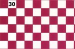 (image for) Floor Tile Sheet - Cardinal Red & White