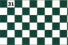 (image for) Floor Tile Sheet - Loden Green & White