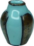 (image for) Turquoise & Silver Vase