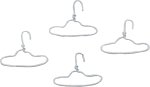 (image for) White Clothes Hangers 4pc