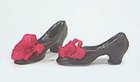 (image for) Black Shoes w/ Red Bow