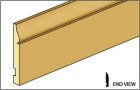 (image for) Baseboard Molding 7/16 H x 24 L