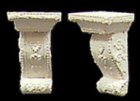 (image for) Carved Plaster Brackets 2pc