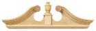 (image for) Deerfield Double Door Pediment 2pc