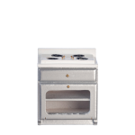 (image for) Kitchen Stove - White & Silver