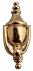 (image for) Brass Finish Door Knocker