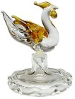 (image for) Glass Rooster Centerpiece Sculpture