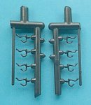 (image for) Plastic Clothes Hooks 8pcs