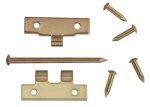 (image for) Flush Hinges w/ Nails 4pc