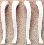 (image for) Cabriole Legs 4pcs