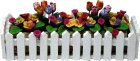 (image for) Frosted Tulip/Pansies in Picket Fence