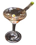 (image for) Martini in Glass With Pimento Olive