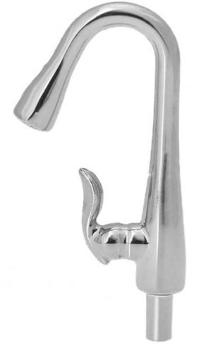 (image for) Modern Gooseneck Faucet - Silver