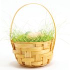 (image for) Easter Basket w/ Grass & Eggs