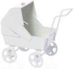 (image for) Baby Carriage - White