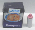 (image for) Pampers w/ Baby Bottle