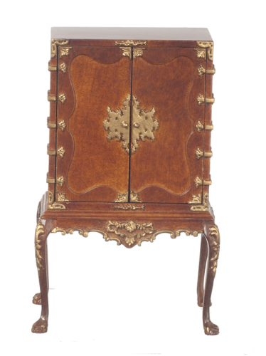 (image for) Asian Chippendale Cabinet - Walnut