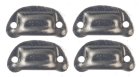 (image for) 4pc Victorian Drawer Pulls - Black