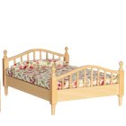 (image for) Double Bed - Oak