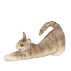 (image for) Gray Stretching Cat