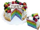 (image for) Happy Birthday Rainbow Cake