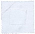 (image for) White & White Baby Towel & Wash Cloth