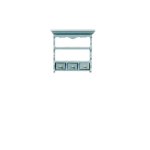 (image for) Kitchen Wall Shelf - Blue