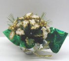 (image for) White Poinsettia with Foil