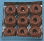 (image for) Donuts on Tray Chocolate