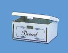 (image for) White Bread Box w/ Lid