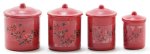 (image for) Canister Set - Red