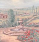 (image for) Mediterranean Countryside Wall Mural D